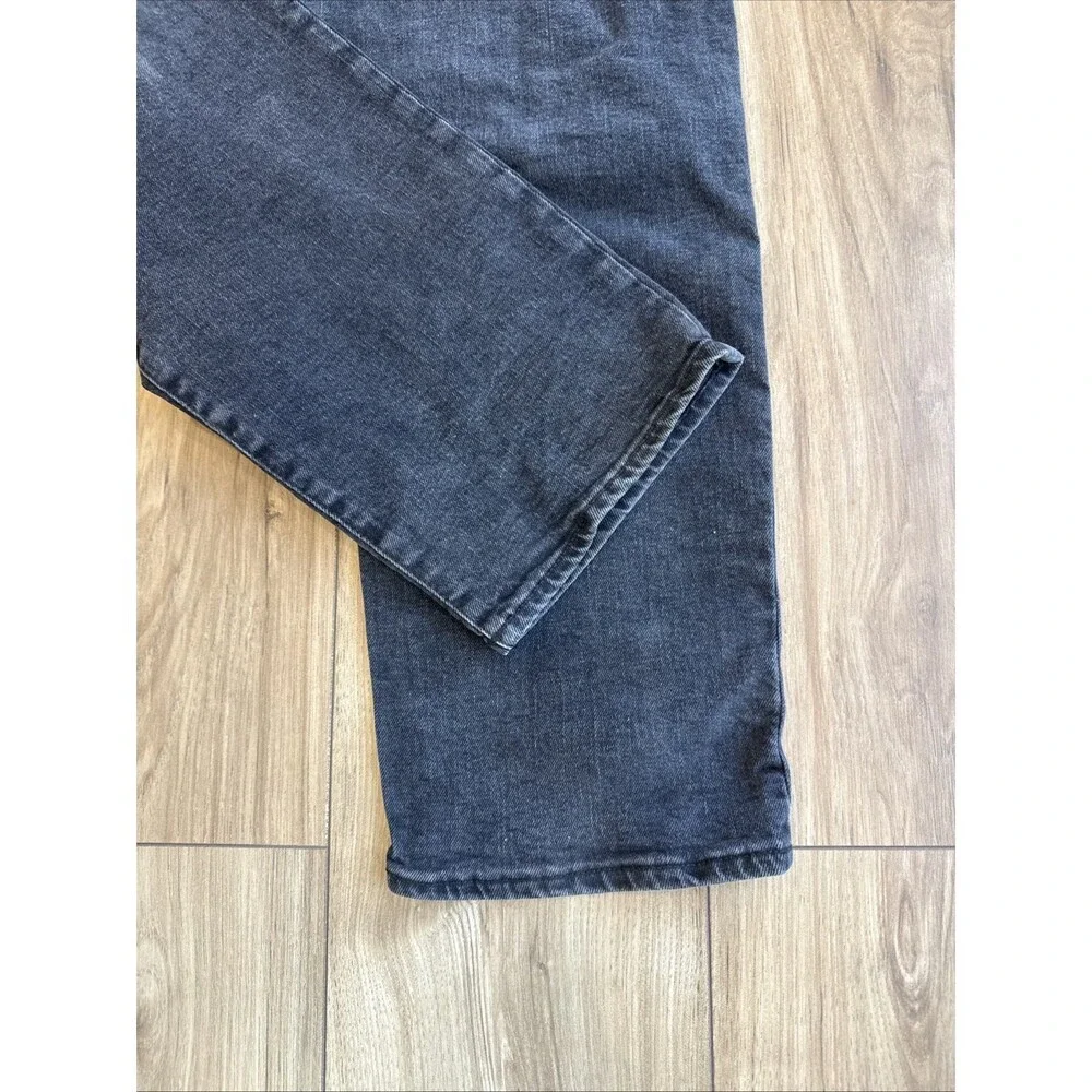 Gap Jeans Men Size 36x32 Relaxed Black Straight Leg Five Pockets Pants
